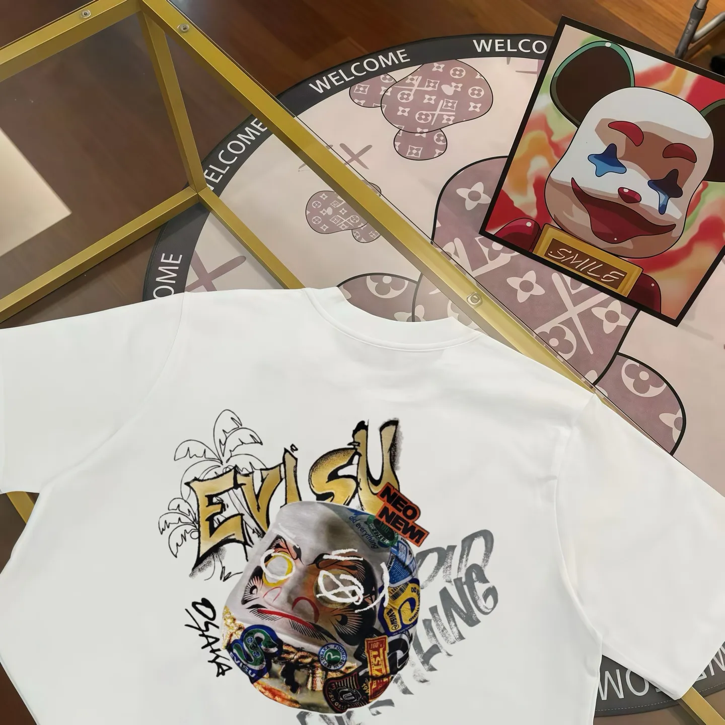 EVISU 2025 T Sizes S-XXL